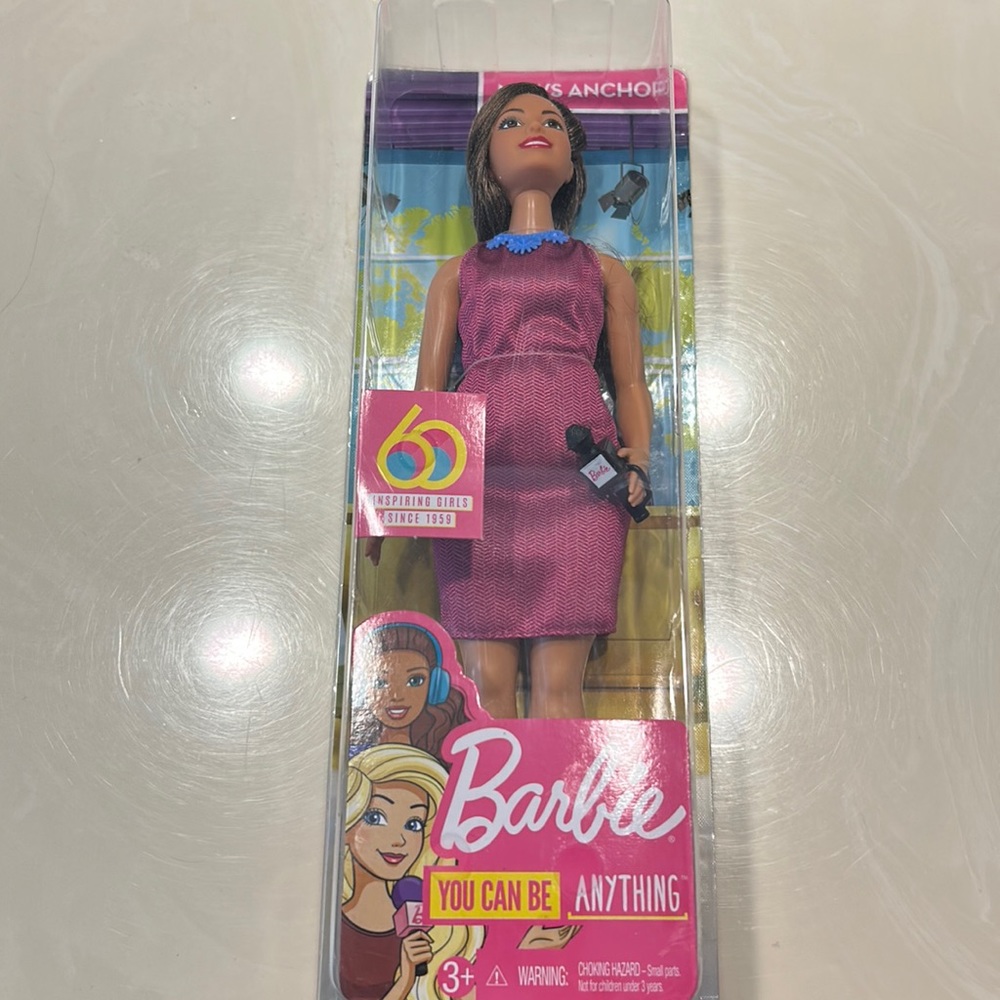 Barbie You Can Be Anything-News Anchor